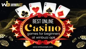 Read more about the article Best Online Casino Games for Beginners at : Winbuzz Apk